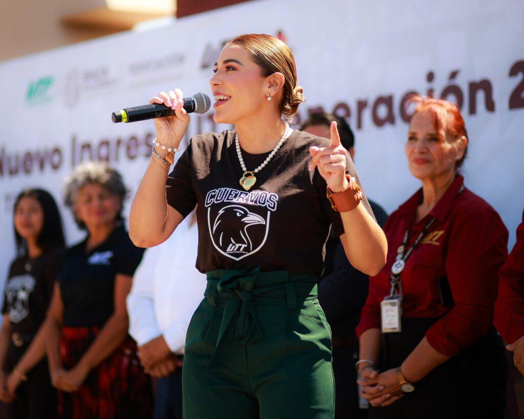 CON VISIÓN DE FUTURO SE FORTALECE OFERTA EDUCATIVA EN LA UTT: GOBERNADORA MARINA DEL PILAR.lasnoticias.info