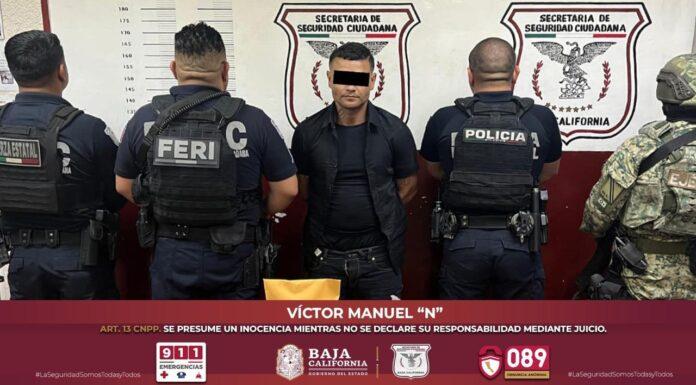 ASEGURA FESC A DOS HOMBRES ARMADOS EN OPERATIVOS PREVENTIVOS EN MEXICALI Y TIJUANA.lasnoticias.info
