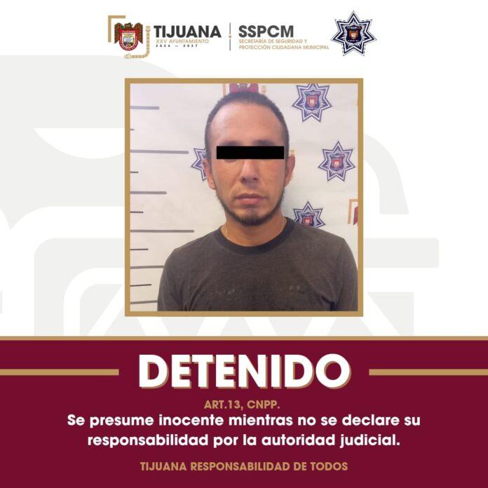 Captura Policía Municipal a responsable de probable intento de feminicidio en Tijuana