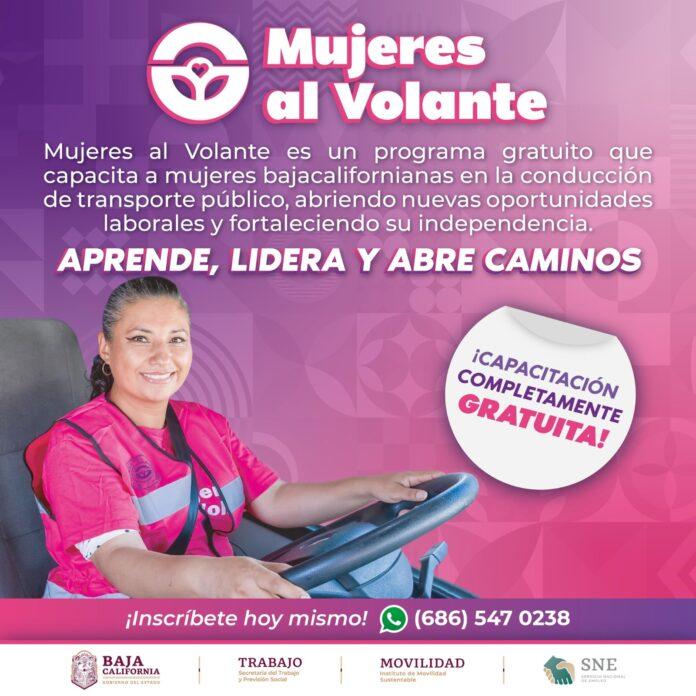 NUEVA CAPACITACIÓN DE “MUJERES AL VOLANTE” INICIA ESTE SEPTIEMBRE.lasnoticias.info