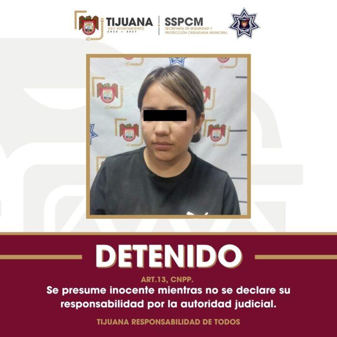 Mujer es detenida por la Policía Municipal tras agresión con arma blanca en contra de un hombre
