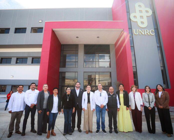 INAUGURA MARINA DEL PILAR PRIMERA ETAPA DE LA UNIVERSIDAD NACIONAL ROSARIO CASTELLANOS EN TIJUANA.lasnoticias.info