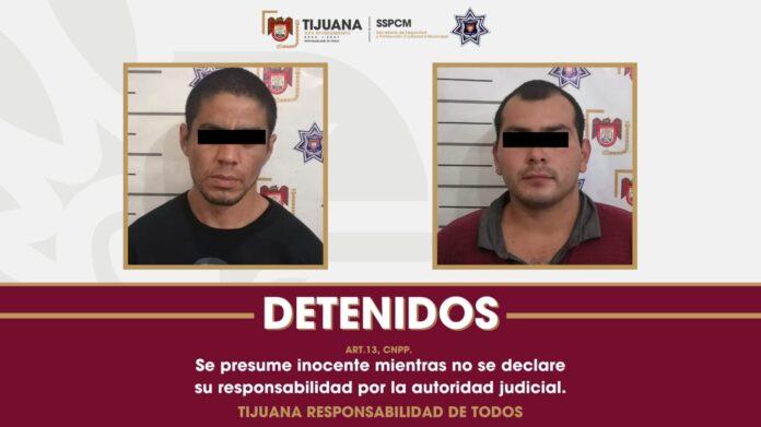 Asegura SSPCM a dos personas por intento de homicidio en Tijuana