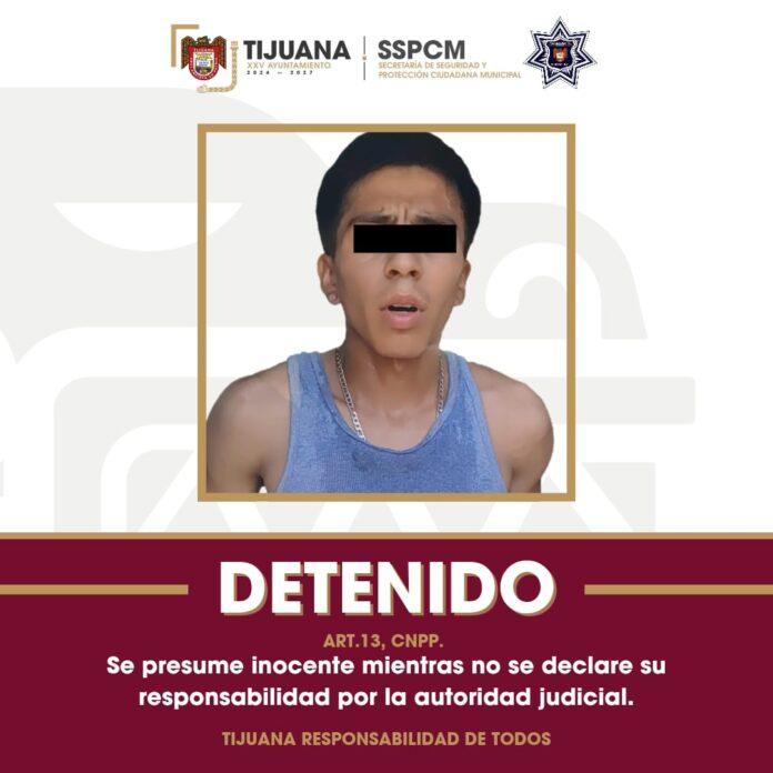 Asegura Policía Municipal a presunto responsable de homicidio en Zona Centro