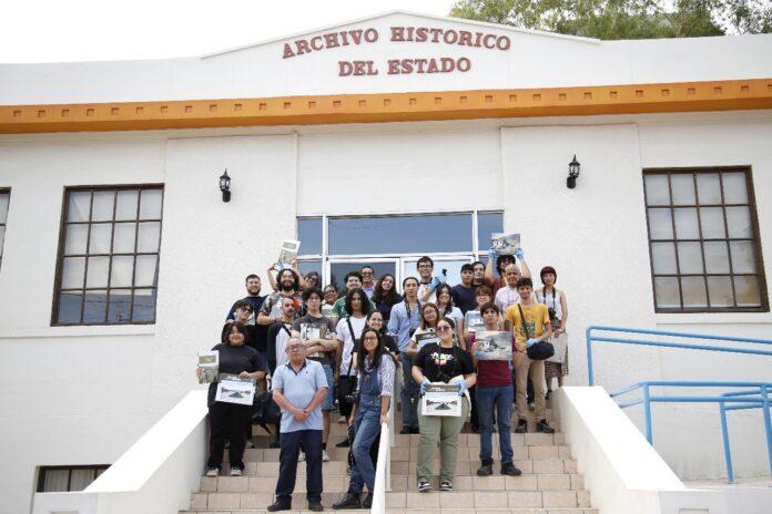 RECIBE ARCHIVO HISTÓRICO DEL ESTADO VISITA ACADÉMICA DE ALUMNOS DE FOTOPERIODISMO DE LA UABC. lasnoticias.info