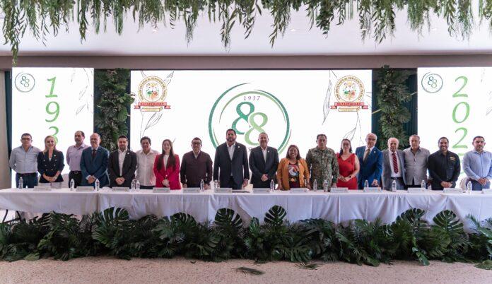 Participa Ismael Burgueño en la Asamblea Solemne por el 88 Aniversario del Sindicato de Burócratas