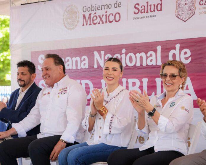 ENCABEZA GOBERNADORA MARINA DEL PILAR EL ARRANQUE DE LA SEMANA NACIONAL DE SALUD PÚBLICA 2025 EN BAJA CALIFORNIA..lasnoticias.info