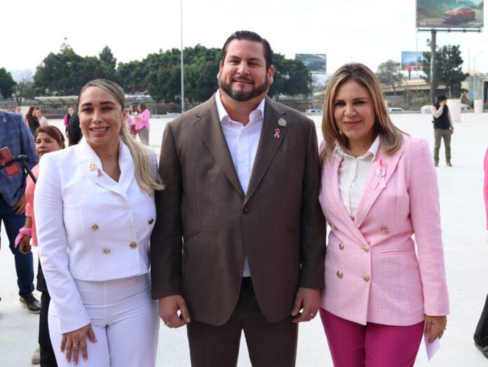 Refuerza Gobierno de Ismael Burgueño Ruiz acciones de concientización en la lucha contra el cáncer de mama