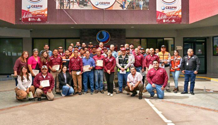 REFUERZA CESPM LA SEGURIDAD LABORAL CON CAPACITACIÓN SOBRE LA NORMA OFICIAL MEXICANA SOBRE OBRAS DE CONSTRUCCIÓN.lasnoticias.info