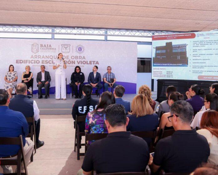 ARRANCA OBRA DEL PRIMER EDIFICIO DEL ESCUADRÓN VIOLETA EN MEXICALI PARA BENEFICIO DE LAS MUJERES: GOBERNADORA MARINA DEL PILAR.lasnoticias.info
