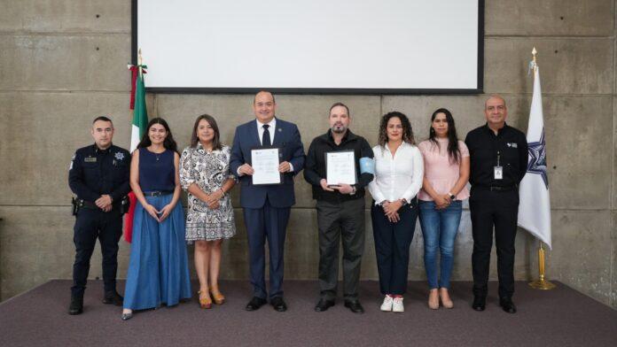 Firman convenio de colaboración SSPCM y CEDHBC para fortalecer respeto a los derechos humanos en la función policial