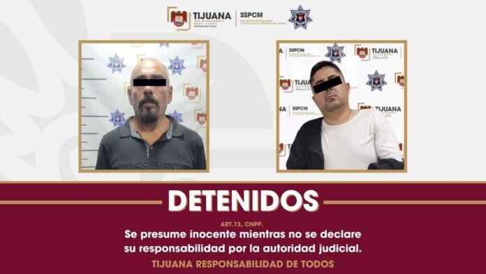 Asegura Policía Municipal a dos personas por robo de vehículo con violencia, tras generar persecución