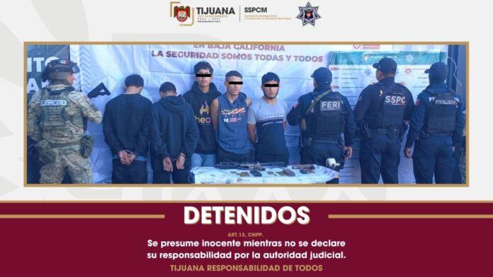 Fortalecen operativos en Sánchez Taboada con aseguramiento de armas de fuego y presuntos generadores de violencia