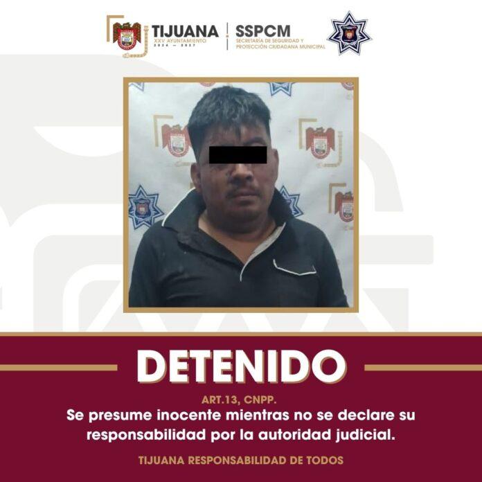 Asegura Policía Municipal a hombre por lesiones con arma blanca Asegura Policía Municipal a hombre por lesiones con arma blanca