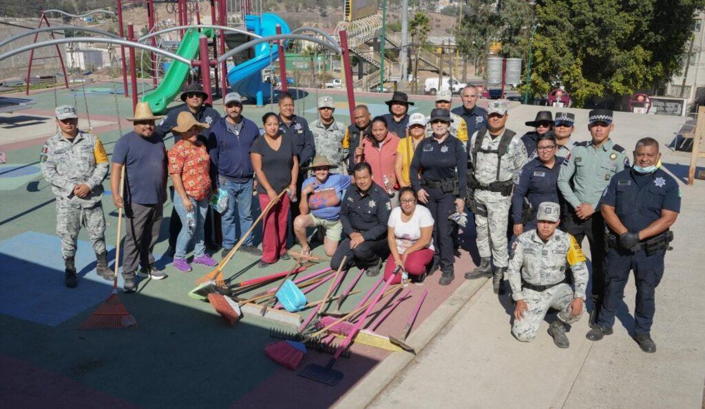 Realiza SSPCM jornada de limpieza en el Parque Alfa Panamericano.lasnoticias.info