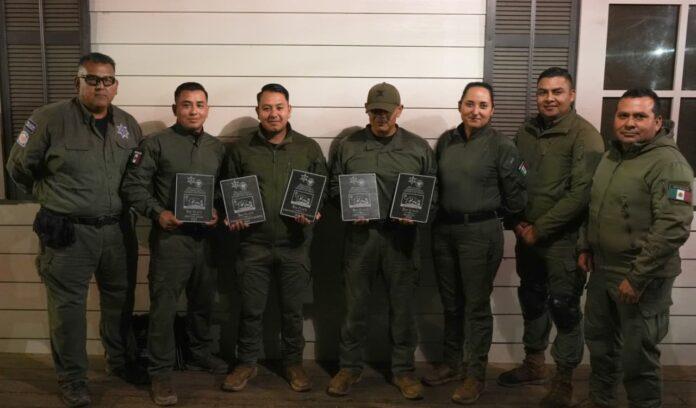 Reconoce SSPCM destacada participación de la Unidad de Operaciones Caninas en competencia internacional en Riverside, California