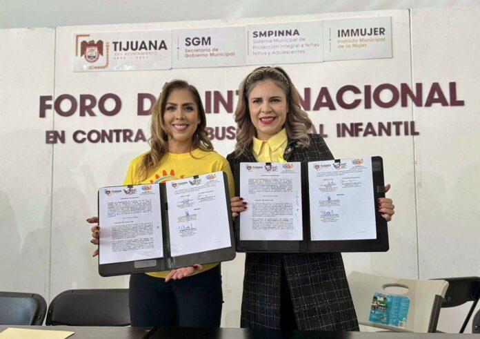 Firman Gobierno Municipal y Fundación Manos Entrelazadas convenio de colaboración para la atención y protección de niñas, niños y adolescentes