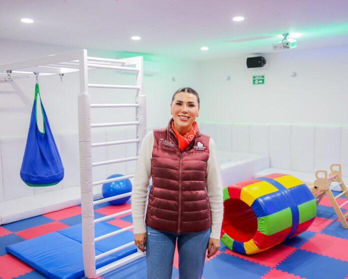 INAUGURA GOBERNADORA MARINA DEL PILAR LA PRIMERA SALA SENSORIAL EN SAN FELIPE