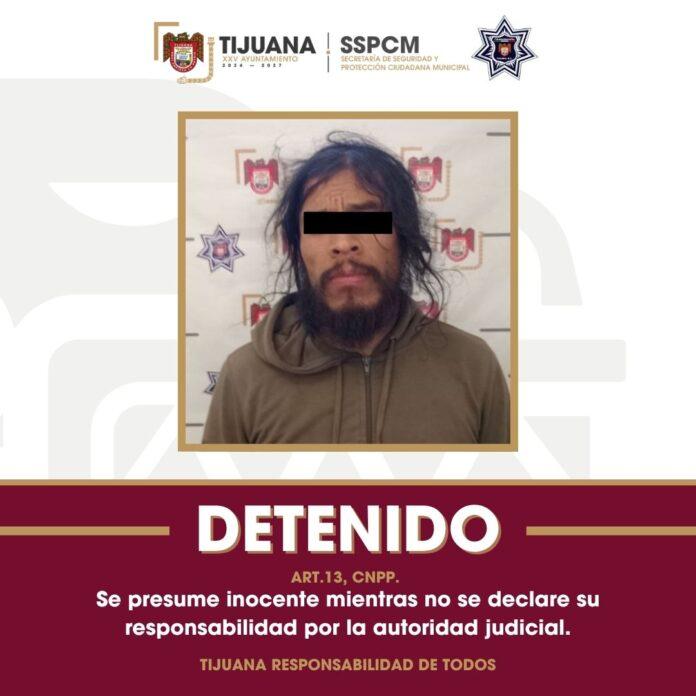 Arresta Policía Municipal a sujeto tras agredir a su madre