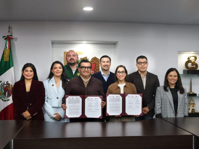 Firma Gobierno Municipal de Tijuana convenio de colaboración con la Secretaría de Medio Ambiente y Desarrollo Sustentable del Gobierno del Estado