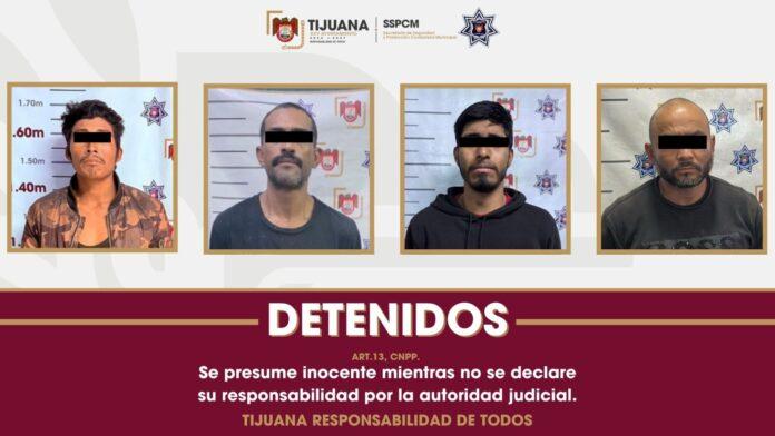 Detiene Policía Municipal a varias personas por delitos contra la salud