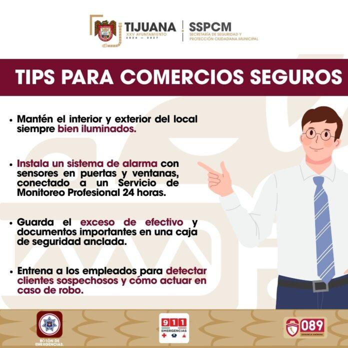 Emite SSPCM recomendaciones para mantener un comercio seguro.lasnoticias.info