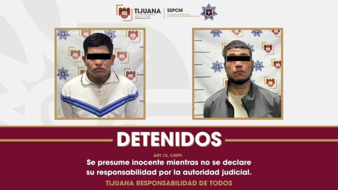 Detiene Policía Municipal a dos personas por portación de arma de fuego en distintos hechos