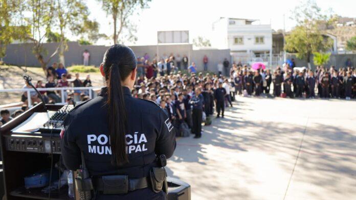 Fortalece Policía Municipal la prevención en escuelas de Tijuana