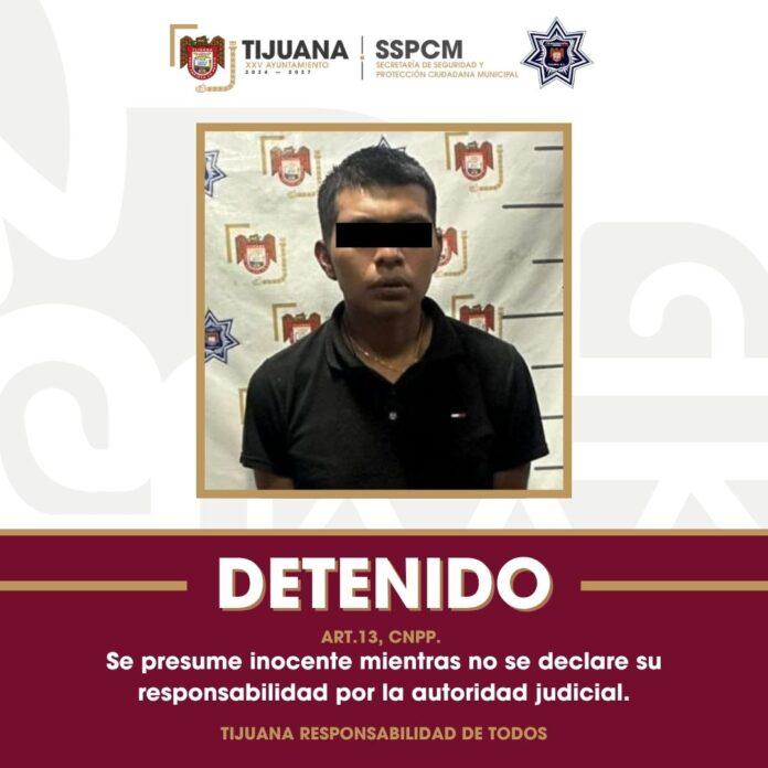 Recupera Policía Municipal vehículo robado y detienen a presunto responsable en la colonia Libertad