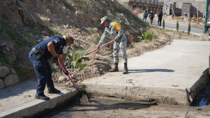 Realiza SSPCM jornada de limpieza en el Parque Alfa Panamericano.lasnoticias.info