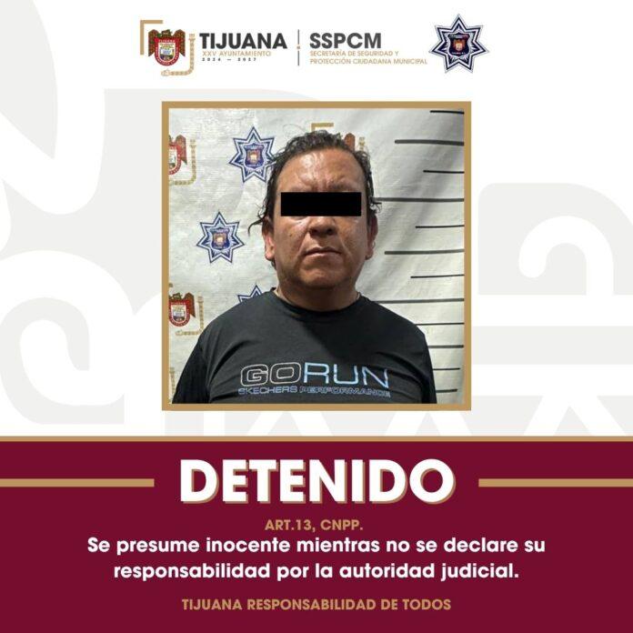 Detiene Policía Municipal de Tijuana a presunto responsable de abuso sexual en hotel de la Zona Centro