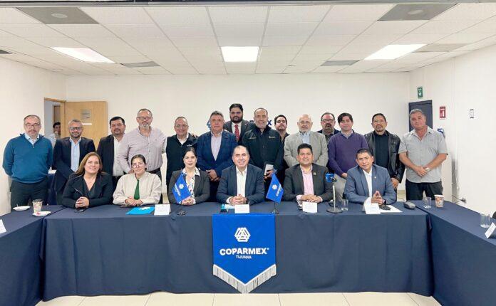 Presenta Secretaría de Movilidad avances y proyectos estratégicos ante Coparmex Tijuana