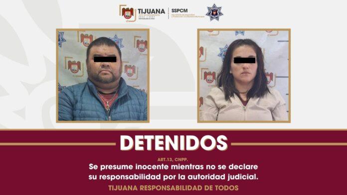 Detiene SSPCM a dos personas a bordo de vehículo relacionado con incendio de un auto en Playas de Tijuana