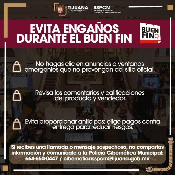 Emite SSPCM recomendaciones para compras seguras durante el “Buen Fin”