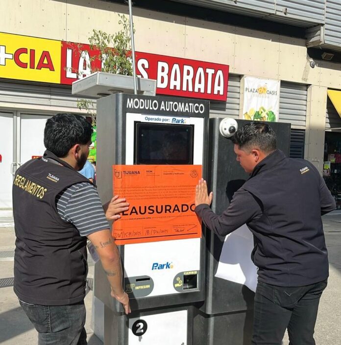 Mantiene XXV Ayuntamiento de Tijuana operativo en estacionamientos de plazas comerciales para verificar el cumplimiento de la normatividad municipal