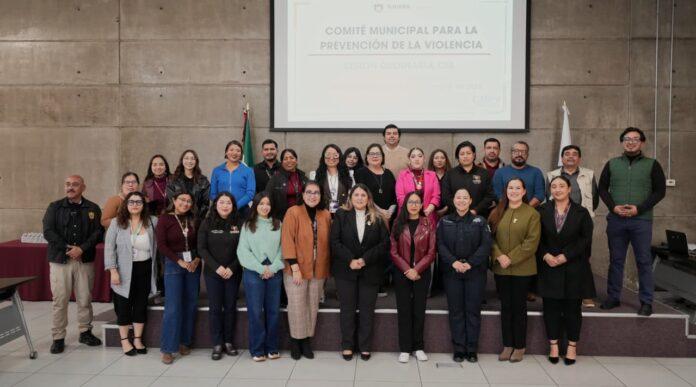 Presenta SSPCM resultados del Comité Municipal de Prevención Contra la Violencia