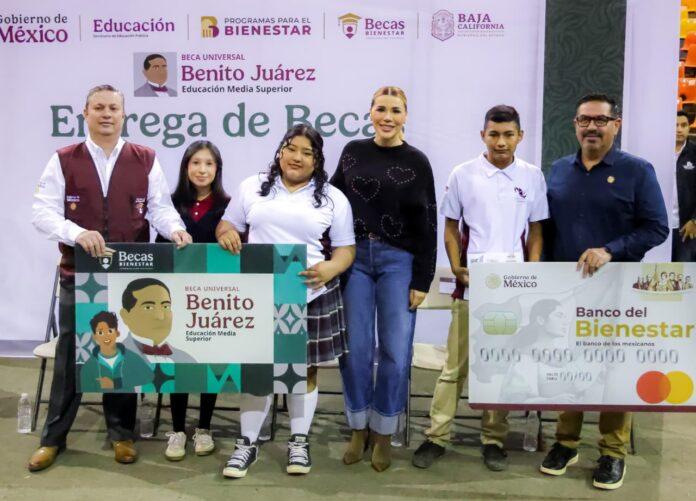BECA BENITO JUÁREZ FORTALECE PERMANENCIA ESCOLAR DE LAS JUVENTUDES EN BAJA CALIFORNIA: GOBERNADORA MARINA DEL PILAR