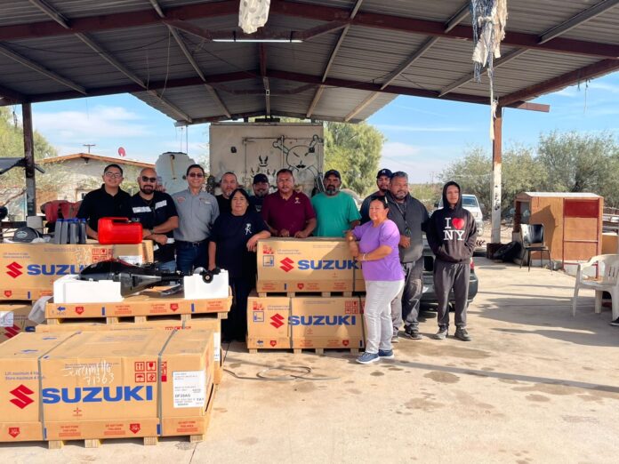 ENTREGA SEPESCA MOTORES A LA ETNIA PESQUERA CUCAPÁ.lasnoticias.info