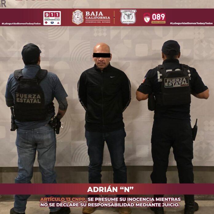 CAPTURA FUERZA ESTATAL A PRESUNTO HOMICIDA EN TIJUANA; ES UN OBJETIVO PRIORITARIO.lasnoticias.info