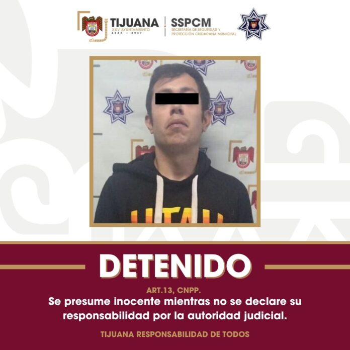 Arresta Policía Municipal a hombre por allanamiento y agresión contra su ex pareja