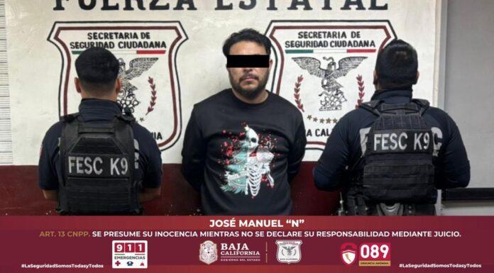 FUERZA ESTATAL DETIENE A DOS HOMBRES CON ÓRDENES DE APREHENSIÓN VIGENTES EN MEXICALI.lasnoticias.info