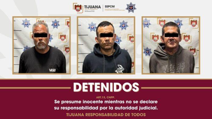 Arresta Policía Municipal a tres personas por privación ilegal de la libertad y agresión en Las Huertas