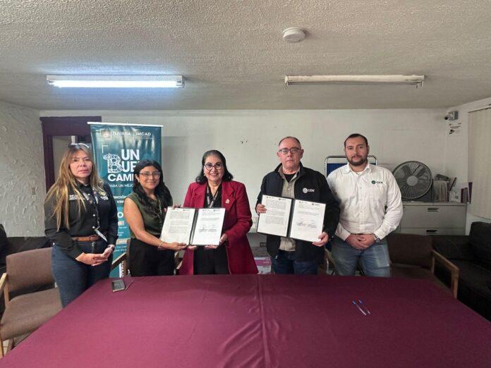 Firman Gobierno Municipal de Tijuana y Promotora Ambiental GEN convenio de colaboración para fortalecer la prevención y la atención de adicciones