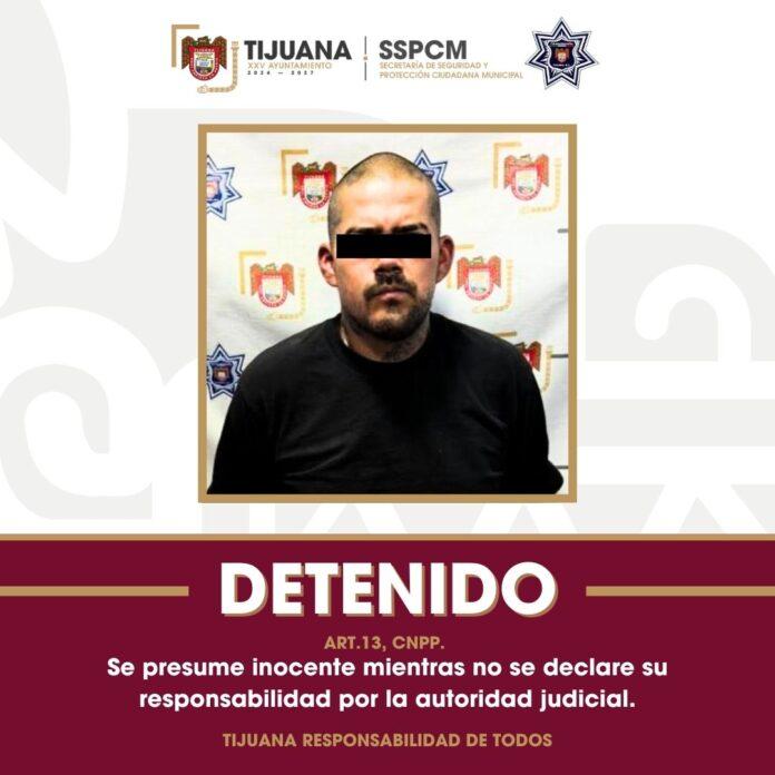 Arrestan agentes municipales a presunto responsable de agresión con arma de fuego