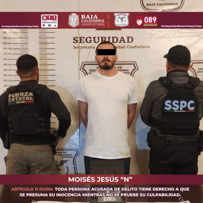 FUERZA ESTATAL DETIENE EN TIJUANA A PRÓFUGO BUSCADO POR AUTORIDADES DE ESTADOS UNIDOS.lasnoticias.info