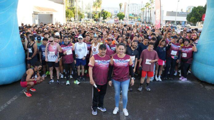 Conmemora SSPCM el Día Internacional del Policía con tradicional carrera de 5k donde participan más de 2 mil 200 corredores