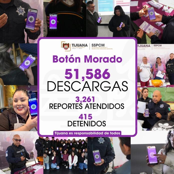 Supera Botón Morado las 51 mil descargas; herramienta clave para la protección de las mujeres: SSPCM