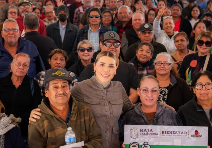 AUMENTO A PENSIONES PARA EL BIENESTAR CONTINUARÁ MEJORANDO LA CALIDAD DE VIDA DE QUIENES MÁS LO NECESITAN EN BC: GOBERNADORA MARINA DEL PILAR