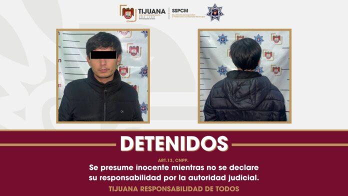 Asegura Policía Municipal a dos personas entre ellas menor de edad por portación de arma de fuego