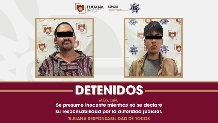 Asegura Policía Municipal a dos personas con arma de fuego de alto poder